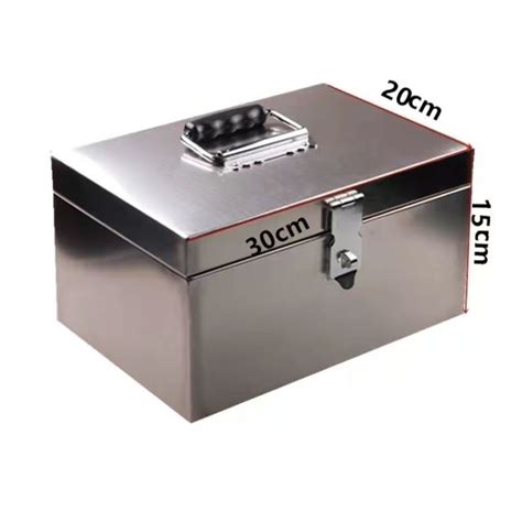 stainless steel cash box|bill storage box.